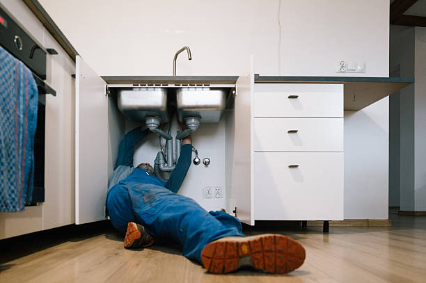 Professional Drain Cleaning technician working in Woodland Hills, UT